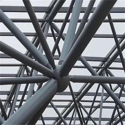 Q345 pré-fabricou o nó GB galvanizado conexão do quadro do espaço