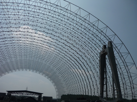 Estrutura de aço galvanizado por imersão a quente Edifícios Arch Space Frame 300m