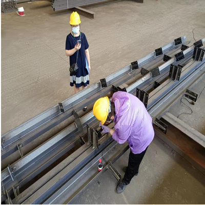 Telhado galvanizado dos acessórios 950mm do conjunto de frame do espaço Q345 com Grey Color