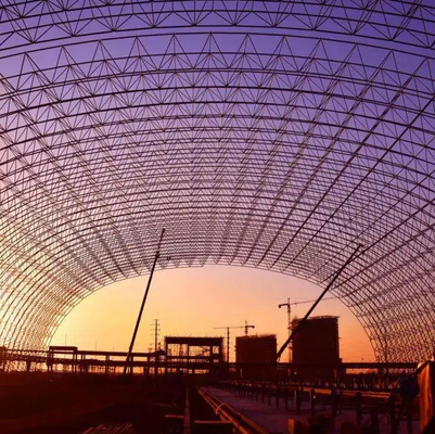 De aço galvanizado do mergulho quente - as construções moldadas arqueiam o quadro estrutural 300m do espaço