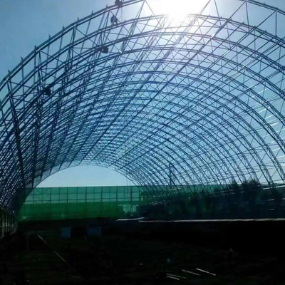 De aço galvanizado do mergulho quente - as construções moldadas arqueiam o quadro estrutural 300m do espaço