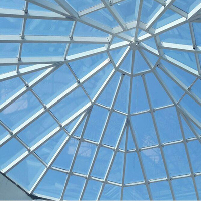 Bens circulares portáteis do metal da luz da claraboia da abóbada do telhado para a estrutura exterior
