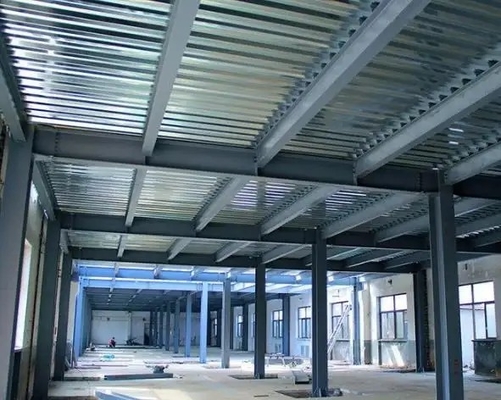 O portal derramado de aço pré-fabricado molda a soldadura do fardo para a construção de aço grande
