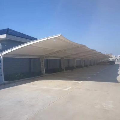 Toldos brancos da tela da tensão da estrutura elástica pré-fabricada do PVC