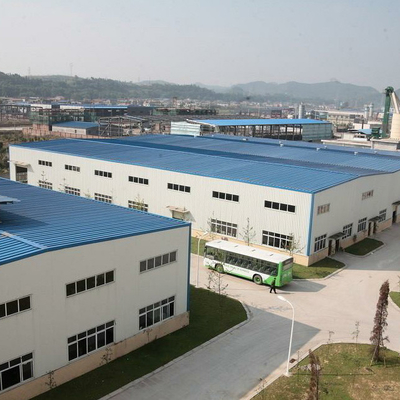 Rigidez portal de aço do telhado da construção civil 0.6mm do quadro de Q235 GB