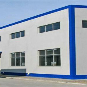 Casa pré-fabricada GB H que erige o quadro portal de aço para o armazém de construção