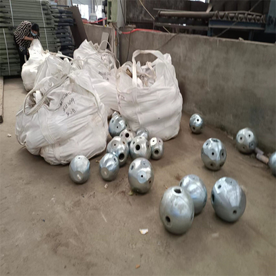 Componentes do nó do quadro do espaço da estabilidade Q345 que perfuram a bola do parafuso de 300m