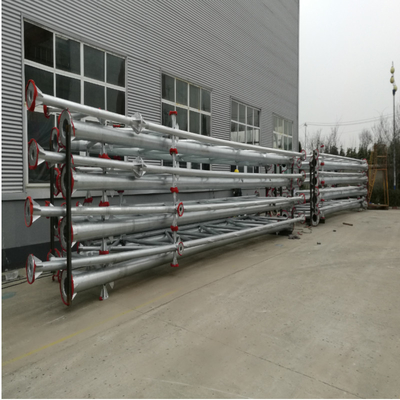 Fardo de aço galvanizado S355JR Decoiling do quadro do espaço do mergulho quente rígido
