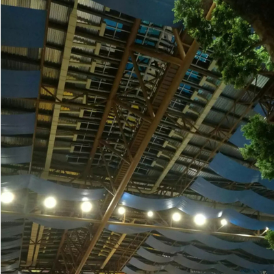 Construção de aço do fardo Q235 que telha o EPS cinzento para o parque temático interno da água