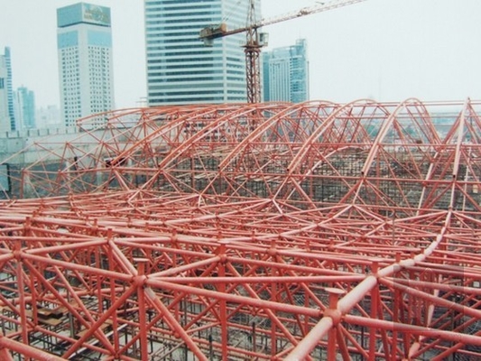 Construção de aço 950mm do quadro do telhado do anti fardo corrosivo do quadro do espaço Q345