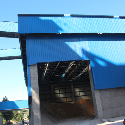 Vertentes pré-fabricadas de aço estruturais feitas sob encomenda da oficina do armazém 50mm