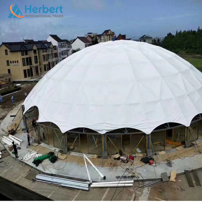 Coberta da fachada do telhado da estrutura 50mm da membrana da tensão de ETFE PTFE