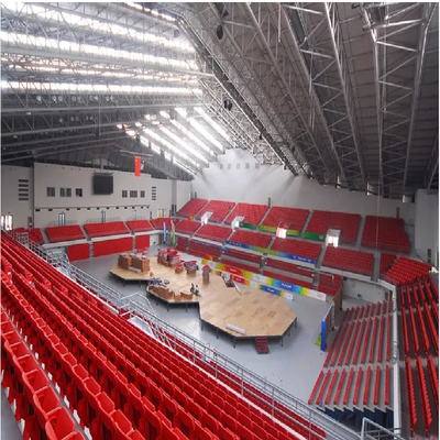 Telhado do EPS do projeto da estrutura do estádio de futebol de S355JR que dobra-se para o Gym do basquetebol