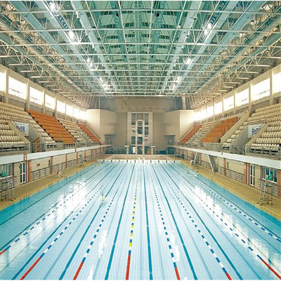 Telhado do EPS do projeto da estrutura do estádio de futebol de S355JR que dobra-se para o Gym do basquetebol