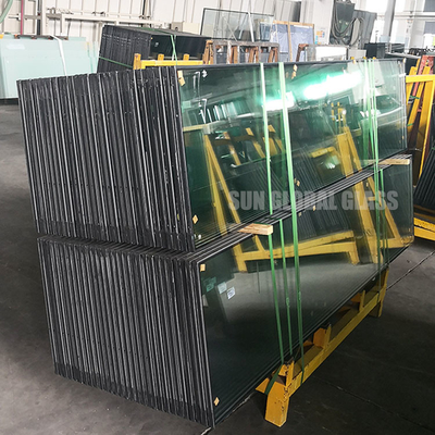 Exterior de alumínio da parede de cortina de Rockwool que vitrifica a extrusão da liga de alumínio de 120mm
