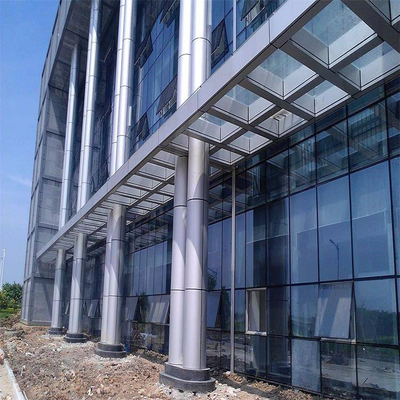 O GB moderou o sistema de alumínio de vidro 0.36mm CAD da parede de cortina para a construção alta