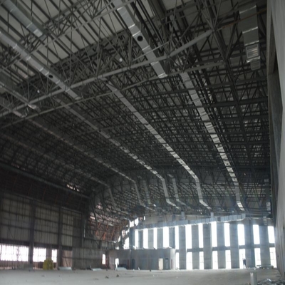 Projeto da armação de aço da construção de aço Q235 do telhado novo da fábrica