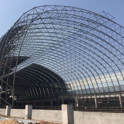 Projeto da armação de aço da construção de aço Q235 do telhado novo da fábrica