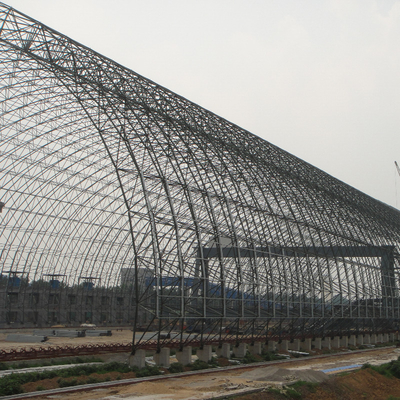 A construção estrutural de aço o aço Q235 pré-fabricado derramou fácil montar