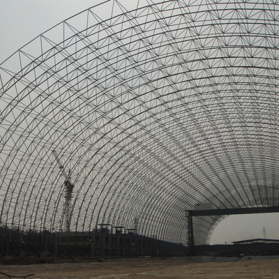 Construção de armação de aço pré-fabricada de Q235 Q345 Q355 para o grande período longo