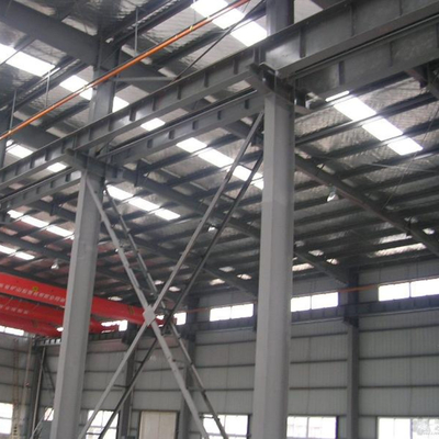 Projeto pré-fabricado da grande planta longa da construção de aço do período Q235