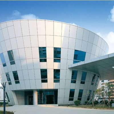 Construção durável personalizada da construção de alumínio da parede de cortina