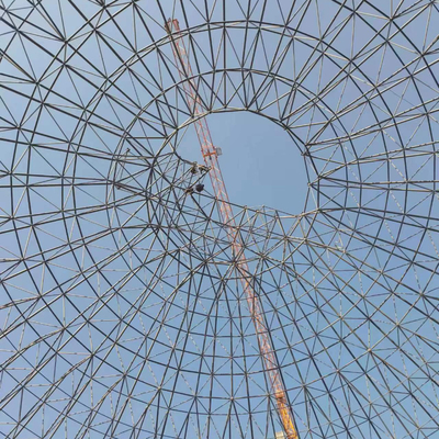 Q345 S355JR / Q235 S235JR Construção de armação espacial de aço Projeto pré-fabricado