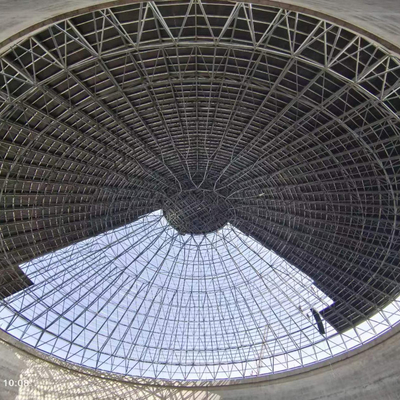 Estrutura de telhado do edifício