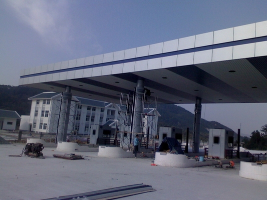 Tubos de aço de comprimento para estações de pedágio.