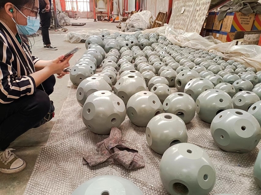 Conjunto de nós galvanizados Q345 para estrutura de aço e estrutura de espaço