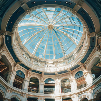 Elegante Sky Roof Dome Skylight Perfeito para Edifícios Grand Dome