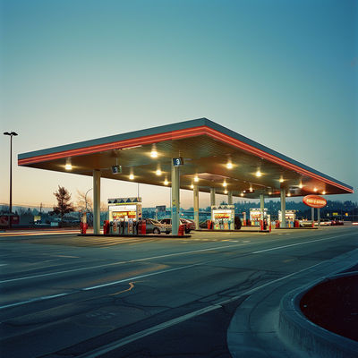 Estruturas de Aço Espaciais para Telhados Postos de Gasolina Sistema de Cobertura para Pedágios ISO GB