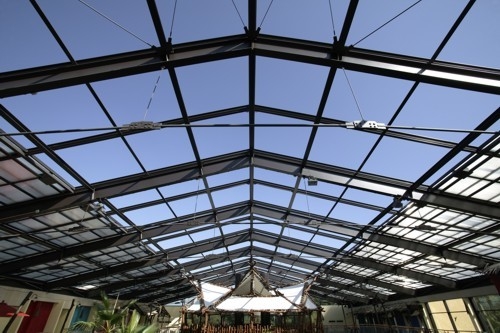Galerias de telhados para jardins botânicos Maximizando a luz natural para a vida das plantas florescerem