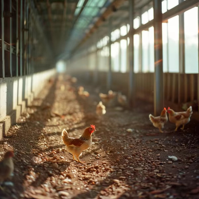 Quadro de portal de aço para as bases de reprodução de aves de capoeira Soluções agrícolas duradouras e eficientes