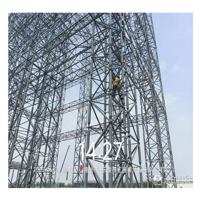 sistemas de estrutura espacial de aço galvanizado a quente e pintado