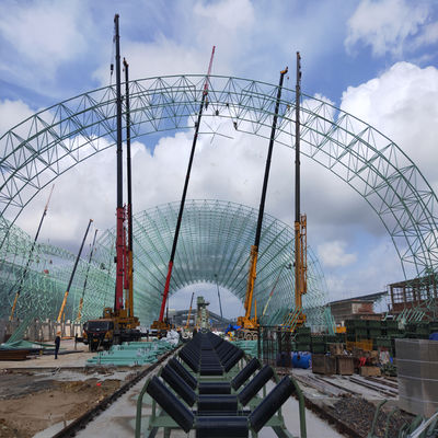 Armazém de estruturas de aço sob medida Armazém industrial pré-fabricado