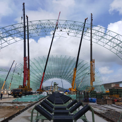 Armazém de estruturas de aço sob medida Armazém industrial pré-fabricado