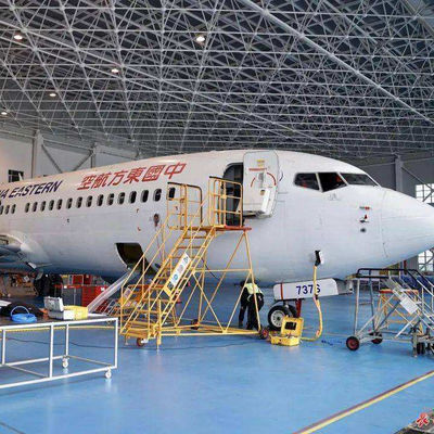 Estrutura de aço pré-fabricada leve Hangar de armazém Padrão GB