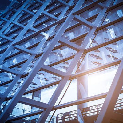 Estrutura de telhado de treliça de aço galvanizado leve personalizada Padrão GB