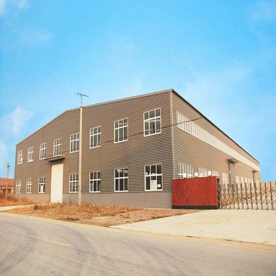 Estrutura de Aço Leve para Edifício de Armazém Oficina Norma GB