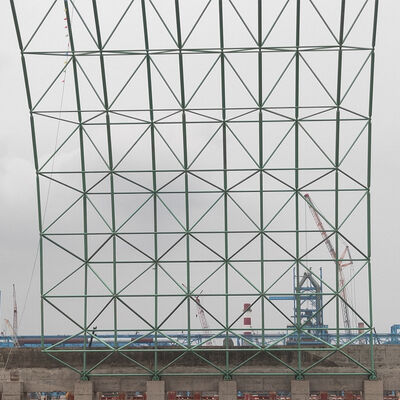 Alta resistência à corrosão Truss de aço pré-fabricado Ideal para projetos de estações ferroviárias estruturais de aço Solução durável e de construção
