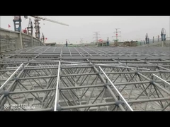 Resistência ao vento Estrutura de construção de estrutura de aço leve pré-fabricada Itens de armazenamento