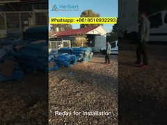 Estruturas pré-fabricadas de estrutura de aço leve para estações de gasolina.