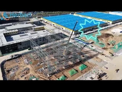 Estrutura de aço de vários andares para a nossa mais recente construção!